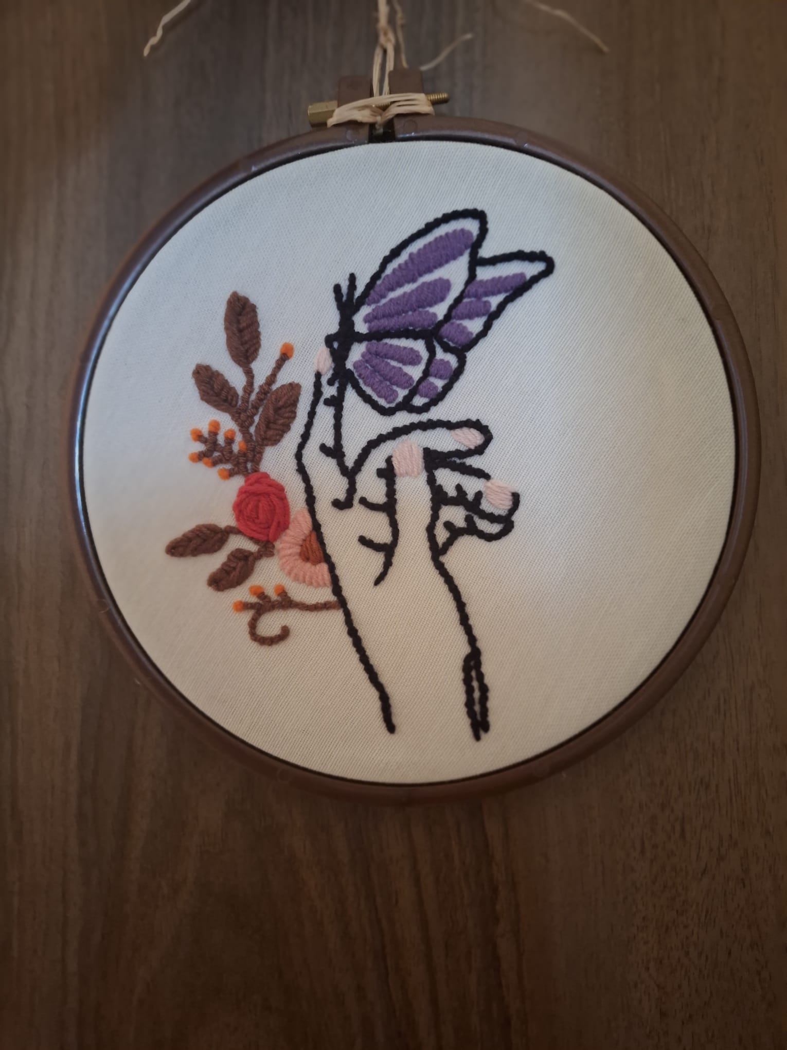 El yapımı punch işleme kasnaklı çerçeve