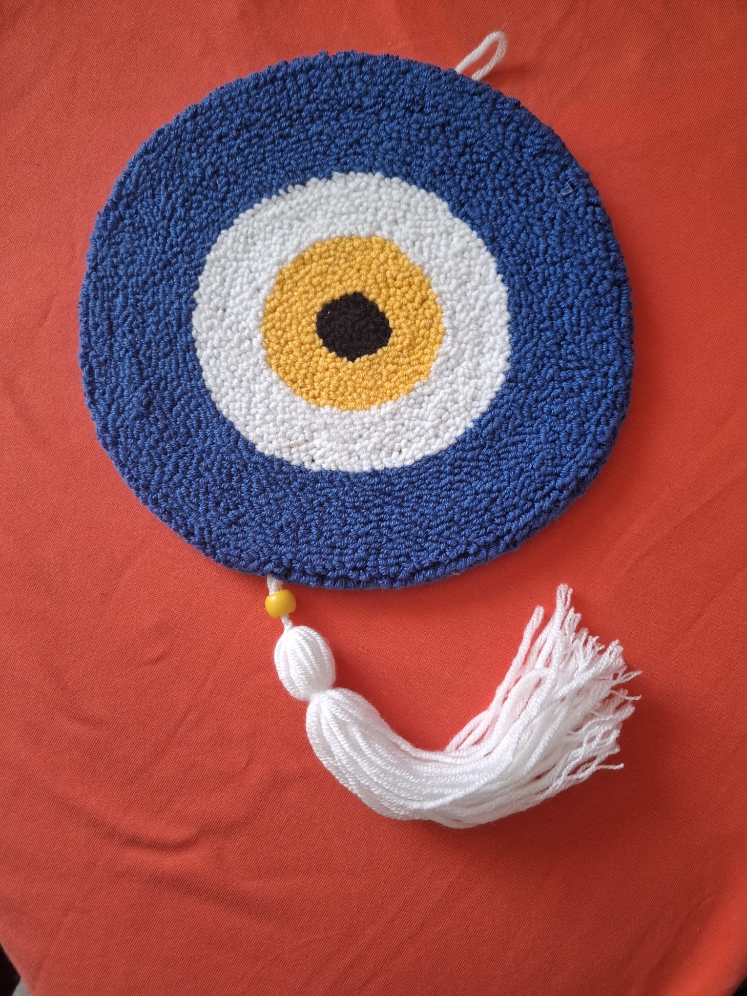 El yapımı punch Nazarlık duvar süsü