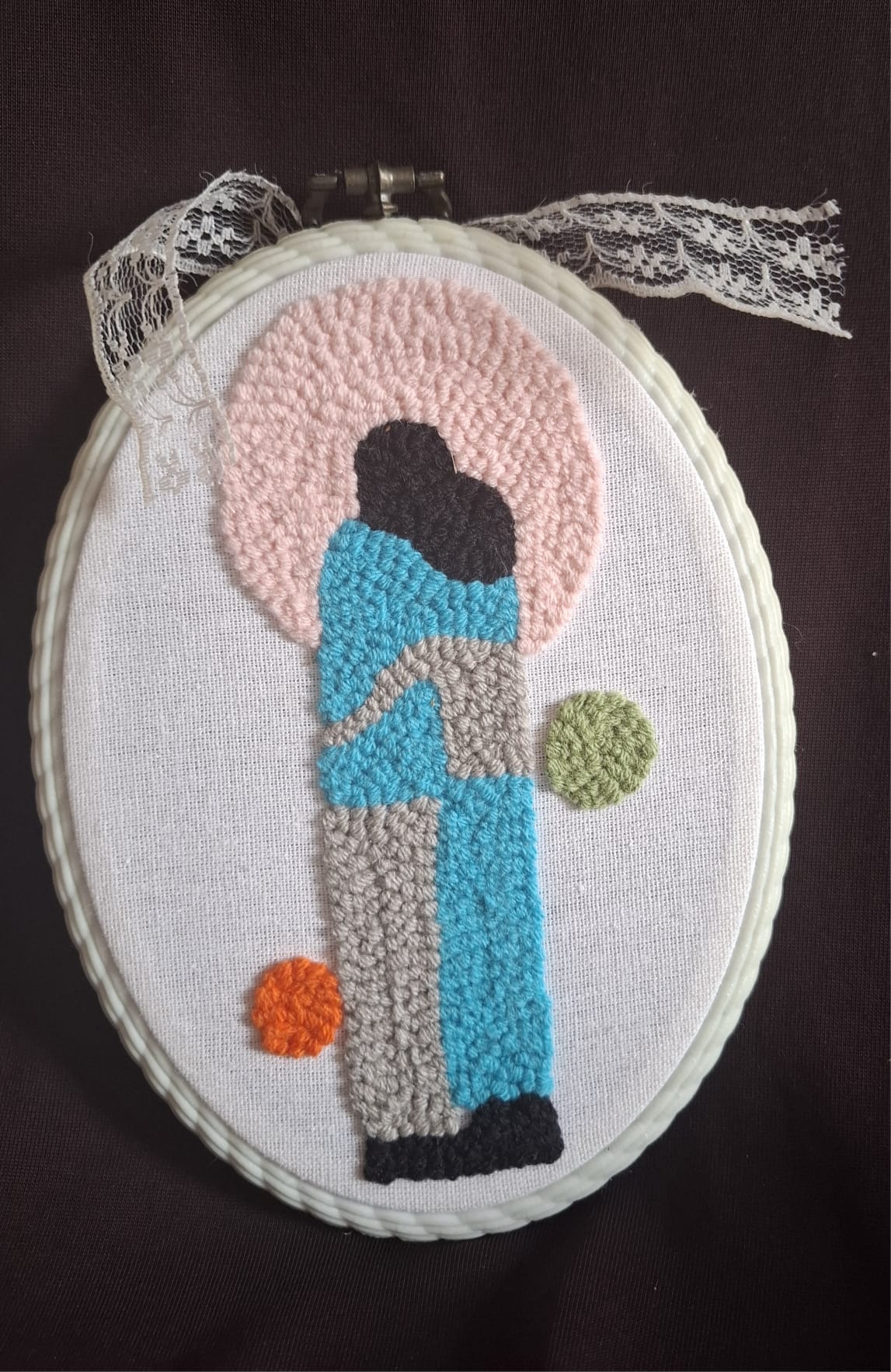 El yapımı punch pıtırcık tablo - Anadolu El Emeği